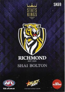 2024 Select AFL Footy Stars - Stats Kings #SK69 Shai Bolton Back